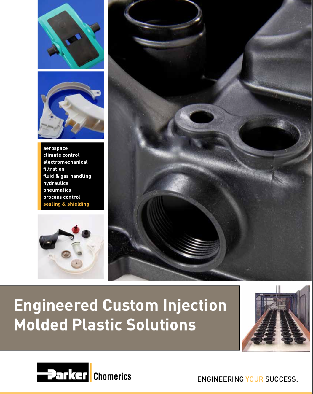 Engineered Custom Injection Molded Plastic Solutions cover page